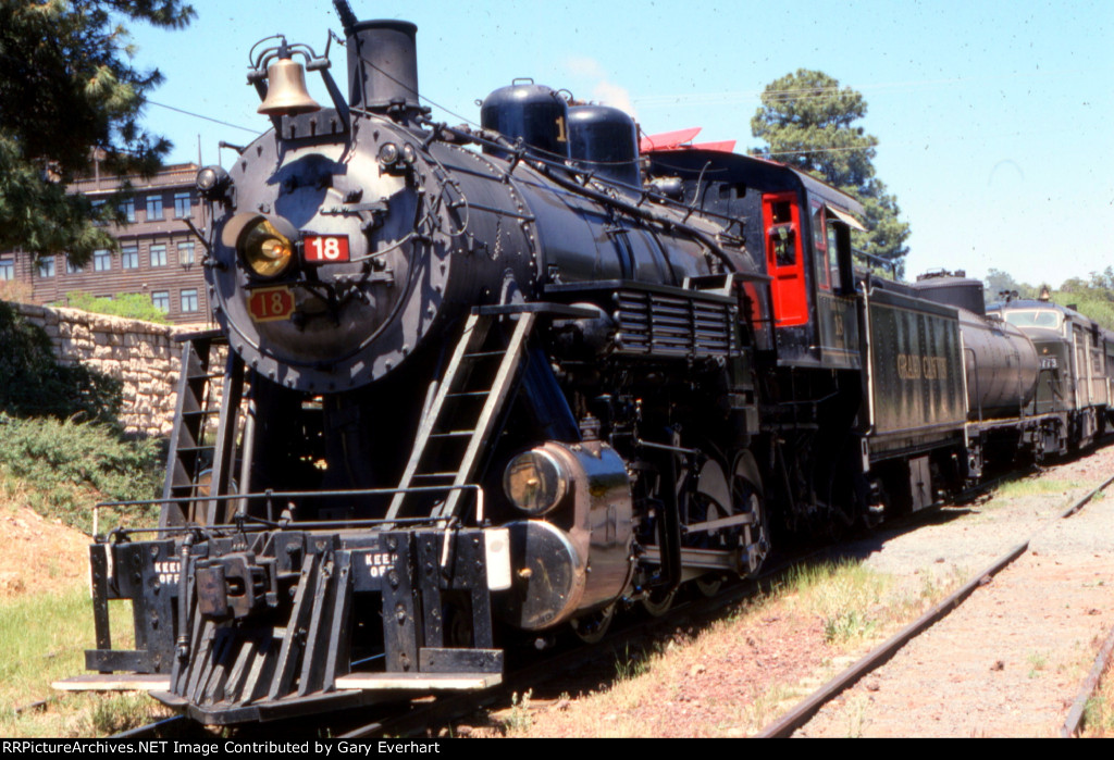 GCRY 2-8-0 #18 - Grand Canyon Rwy